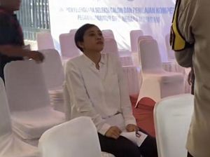 Viral Wanita Tiba-tiba Kaku Saat Tes CPNS di Lombok
