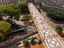 Indahnya Jembatan Pedestrian di Brasil