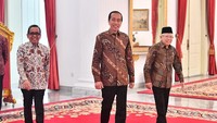 Acara dimulai dengan sambutan dari Mensesneg Pratikto. Makan siang kemudian dimulai. (Foto: Vico - Biro Pers Sekretariat Presiden)