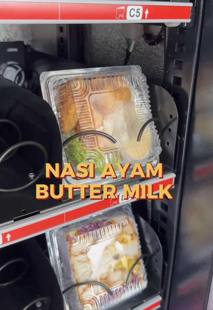 Jualan Nasi Kotak di Vending Machine, Wanita Ini Bisa Raup Rp 75 Juta Sebulan!