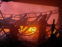 Penampakan Api Lalap Pasar Wonokriyo Gombong