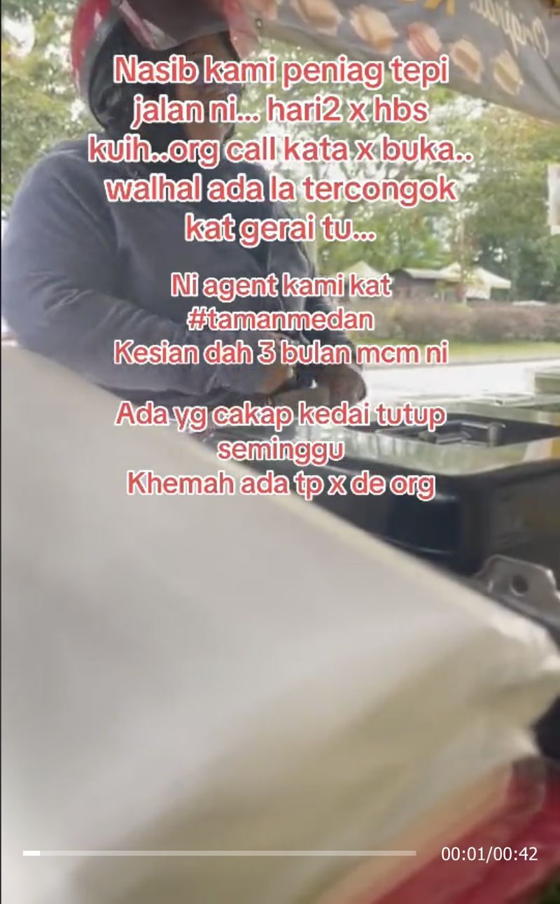 kedai kue diduga kena ilmu hitam