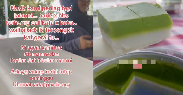 kedai kue diduga kena ilmu hitam