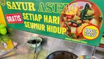 Raos Pisan! Ada 50 Lauk dan Bonus Sayur Asem Gratis di Sini
