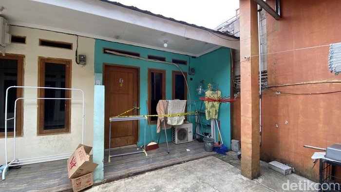 Lokasi penemuan mayat ibu dan bayinya yang berusia 2 bulan di Sawangan, Depok.