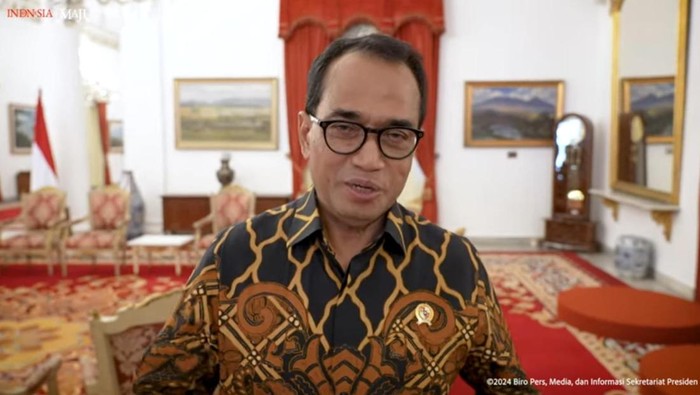 Menteri Perhubungan Budi Karya Sumadi (Foto: Dok. YouTube Setpres)