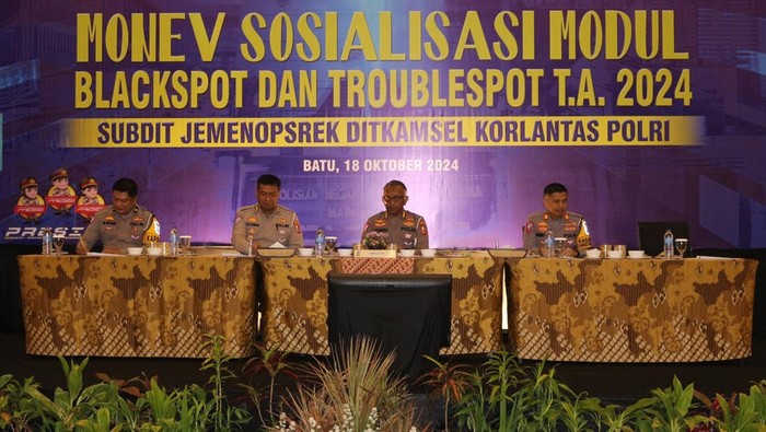 Monev Korlantas dan Satlantas Polres Batu