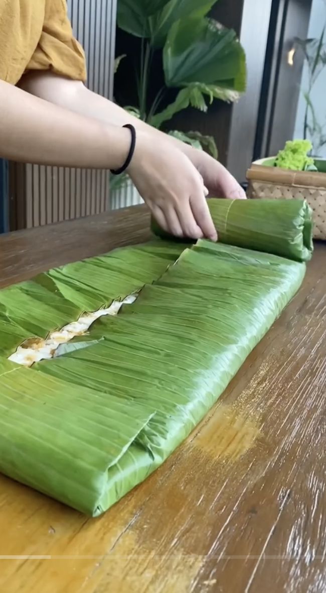 Nasi liwet gulung