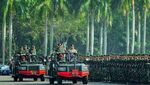 Potret Panglima TNI-Kapolri Pimpin Apel Pengamanan Pelantikan Presiden