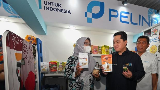Pelindo peduli pada UMKM Pelindo peduli pada UMKM