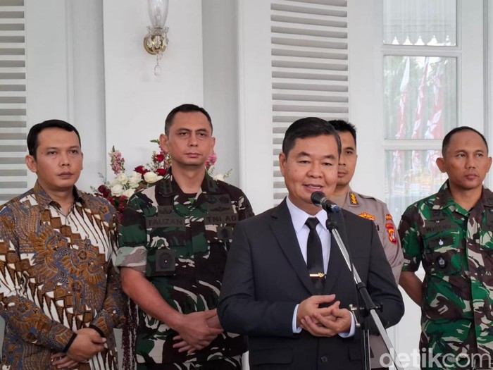 Penjabat (Pj) Gubernur Jakarta Teguh Setyabudi. (Brigitta/detikcom)