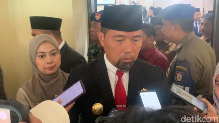 Penjabat sementara (Pjs) Wali Kota Makassar Arwin Aziz.