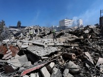 Potret Kehancuran Nabatieh Lebanon Usai Serangan Udara Israel