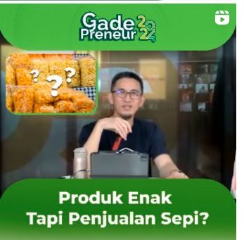 Program peduli UMKM dari Pegadaian Gade Preneur Program peduli UMKM dari Pegadaian Gade Preneur