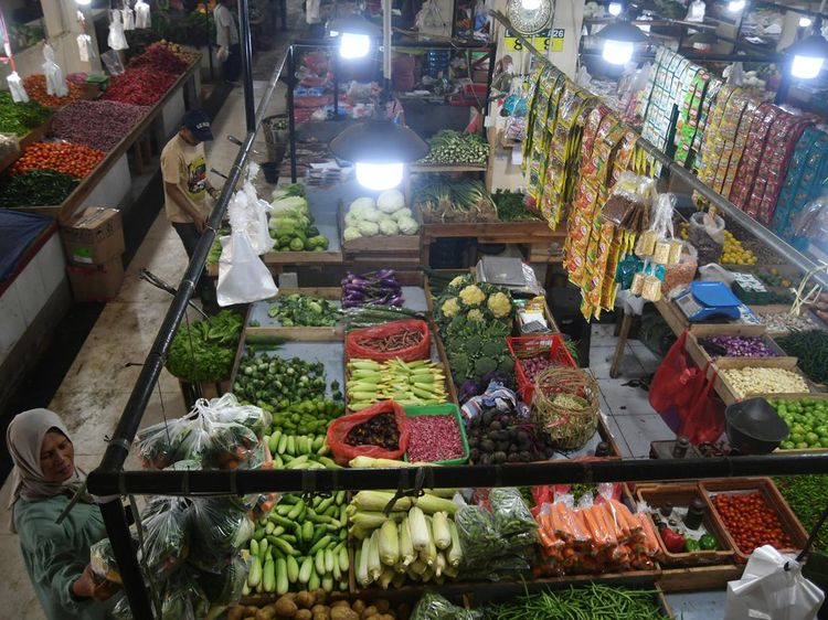 Revitalisasi Rampung, Pasar Jambu Dua Bogor Kembali Beroperasi