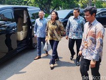 Sri Mulyani dan Wamen Hadir Makan Siang Terakhir Bareng Jokowi