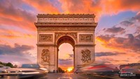 Arc de Triomphe, Paris.