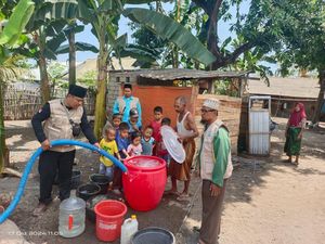 Tiga Bulan Krisis Air, Warga Dangiang Lombok Utara Kesulitan Memasak