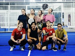 Adu Gaya Al Ghazali Vs El Rumi Olahraga Padel Bareng Tunangan & Pacar, Kompak