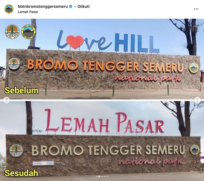 BB Taman Nasional Bromo Tengger Semeru