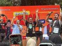 Kampanye Dihadiri Dedengkot Jakmania, Pramono: Diajak Jenguk Gugun Gondrong