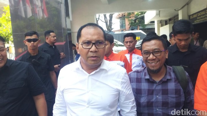Danny Pomanto saat berada di Bawaslu Sulsel. Sahrul Alim/detikSulsel