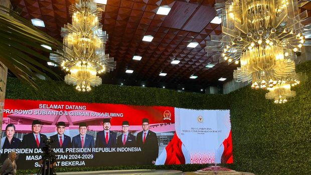 Dekorasi Pelantikan Presiden-Wapres