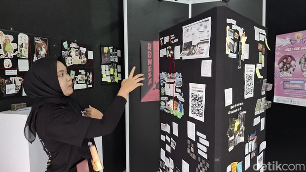 HelloMotion High School di Tangerang Selatan menghelat ajang HelloCup Vol 6. Perlombaan dan karya seni itu diikuti siswa hingga mahasiswa se-Jabodetabek. (Taufiq S/detikcom)