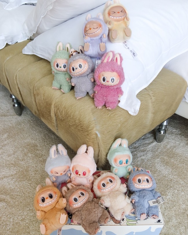 Ini koleksi Labubu Jamie Chua yang disebut akan segera bertambah. Foto: InstagramI