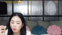 Bunga sering membuat konten video makan yang membahas kebiasaan diet. Salah satunya konten tentang pola makannya tahun 2023 dan 2024. Foto: Instagram @bungazainal05