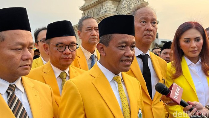 Ketua Umum Golkar Bahlil Lahadalia (Anggi/detikcom).