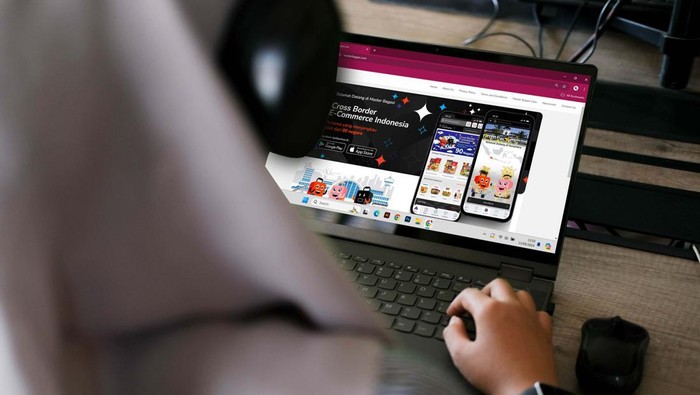 Aplikasi crossborder e-Commerce Master Bagasi