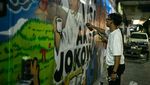 Mural Anak Muda Solo Siap Sambut Kepulangan Jokowi