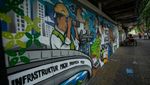 Mural Anak Muda Solo Siap Sambut Kepulangan Jokowi
