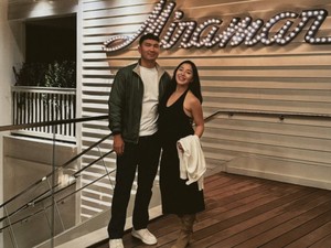 Nikita Willy Perlihatkan Langit Merah dan Berasap Los Angeles dari Rumahnya