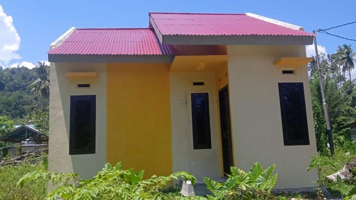 Penampakan rumah di Perumahan Graha Acacia 3.