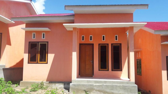 Penampakan rumah di Tomagoba Permai