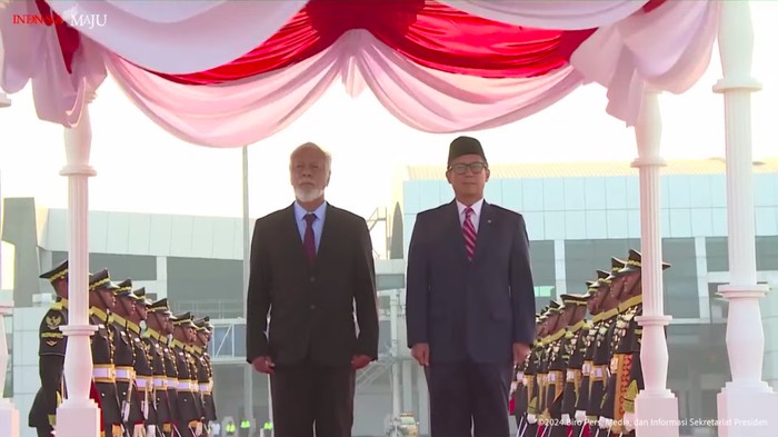 Perdana Menteri (PM) Timor Leste Kay Rala Xanana Gusmao telah di Indonesia untuk mengikuti pelantikan Presiden dan Wakil Presiden Indonesia. (YouTube Sekretariat Presiden)