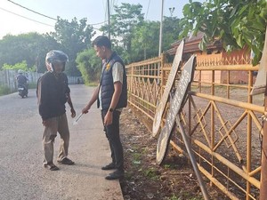 Viral Video Warga Palembang Dibegal, Modus Pelaku Matikan Lampu Motornya