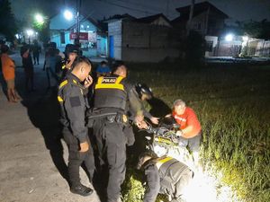 Begini Kondisi Polisi Kena Gebuk Warga Saat Kejar Geng Bermotor di Bantul