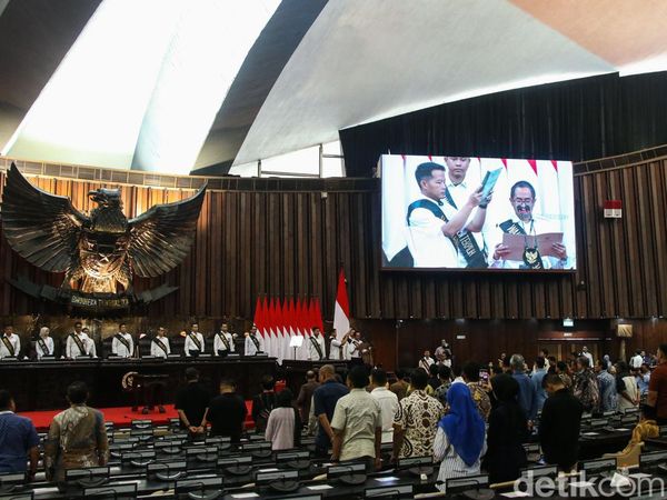 Potret Gladi Bersih Pelantikan Presiden dan Wakil Presiden, Gibran Hadir