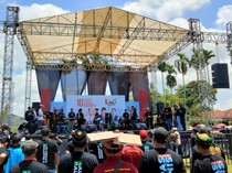 Potret Tasyakuran Relawan Jelang Pelantikan Prabowo-Gibran