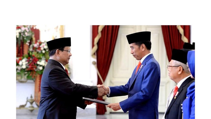 Prabowo mengunggah foto bersama Jokowi (dok Instagram Prabowo).