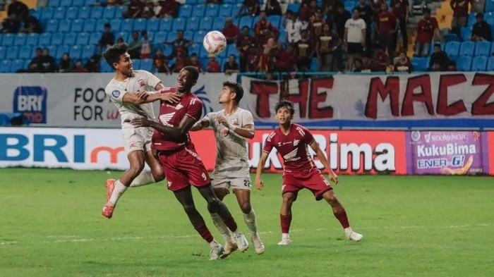 PSM Makassar menang 2-0 atas Madura United dalam laga Liga 1 2024/2025 di Stadion Batakan.