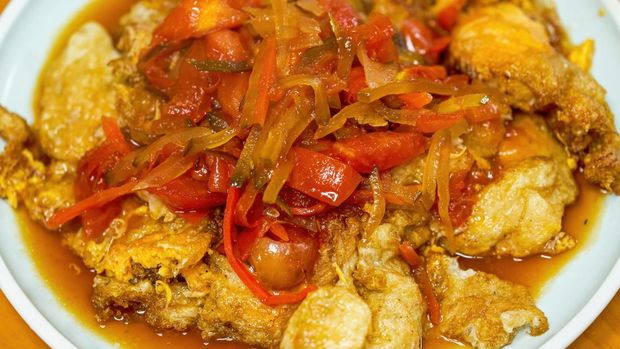 Resep Telur Goreng Saus Bawang Cabe