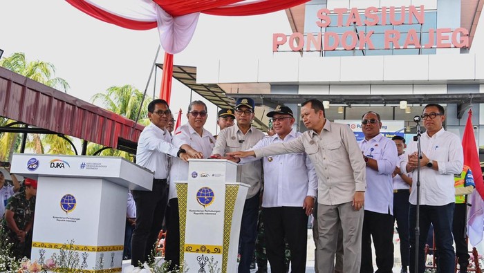 Stasiun Pondok Rajeg Beroperasi Lagi, Reaktivasi Telan Rp 27,9 M Stasiun Pondok Rajeg Beroperasi Lagi, Reaktivasi Telan Rp 27,9 M