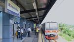 Begini Wajah Stasiun Pondok Rajeg yang Beroperasi Lagi