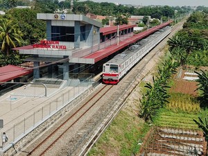 Stasiun Pondok Rajeg Beroperasi Lagi, Reaktivasi Telan Rp 27,9 M