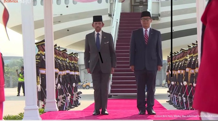 Sultan Brunei Darussalam tiba di Indonesia jelang pelantikan Prabowo-Gibran