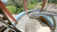 Penampakan area dalam Tower Telekomunikasi Pasir Sumbul.